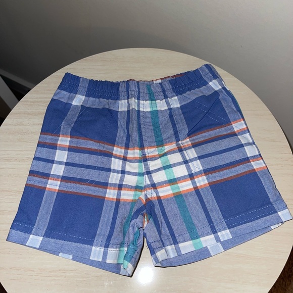 CARTERS 
Baby Three piece short set Boys 9M NWT
One in a Chamillion Shirt 💙 - Picture 3 of 3